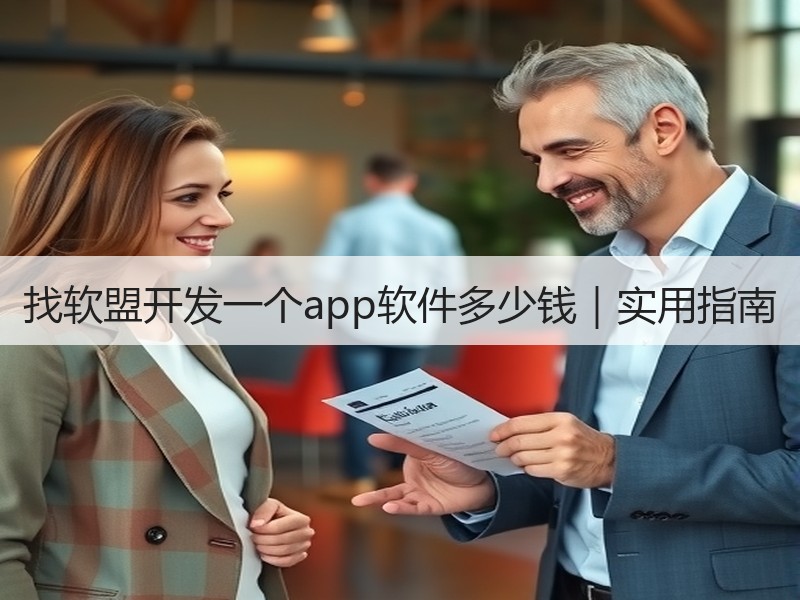 找软盟开发一个app软件多少钱｜实用指南