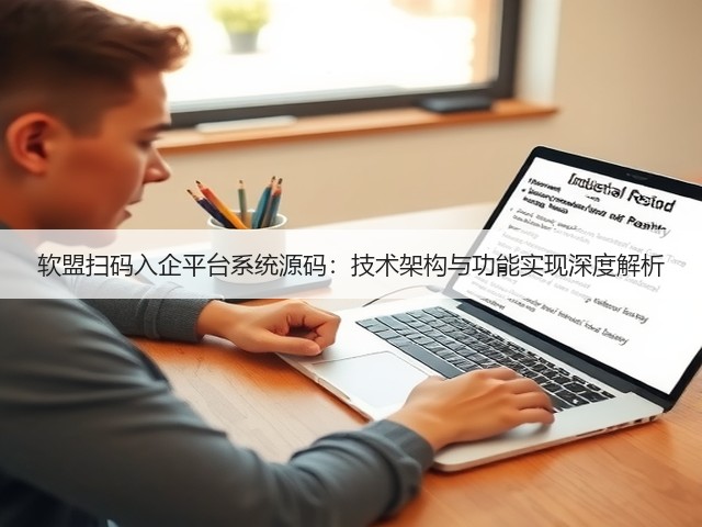 软盟扫码入企平台系统源码：技术架构与功能实现深度解析(图1)