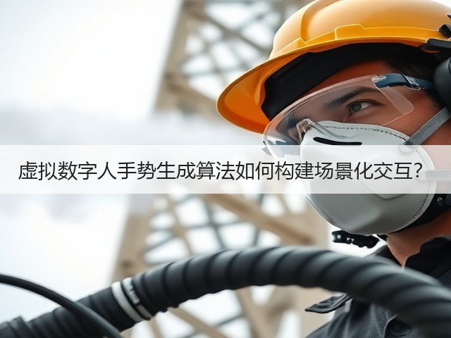 虚拟数字人手势生成算法如何构建场景化交互？(图2)