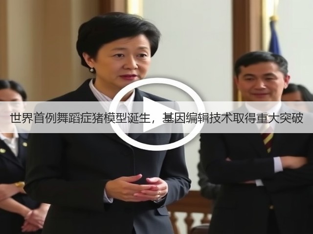 世界首例舞蹈症猪模型诞生，基因编辑技术取得重大突破(图1)