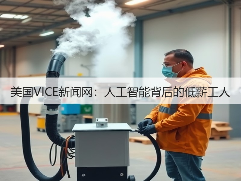美国VICE新闻网：人工智能背后的低薪工人