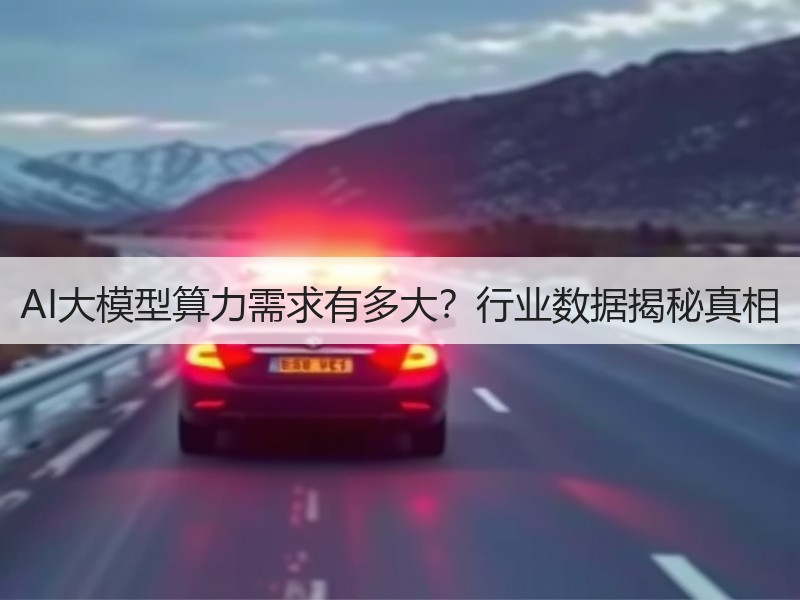 AI大模型算力需求有多大？行业数据揭秘真相