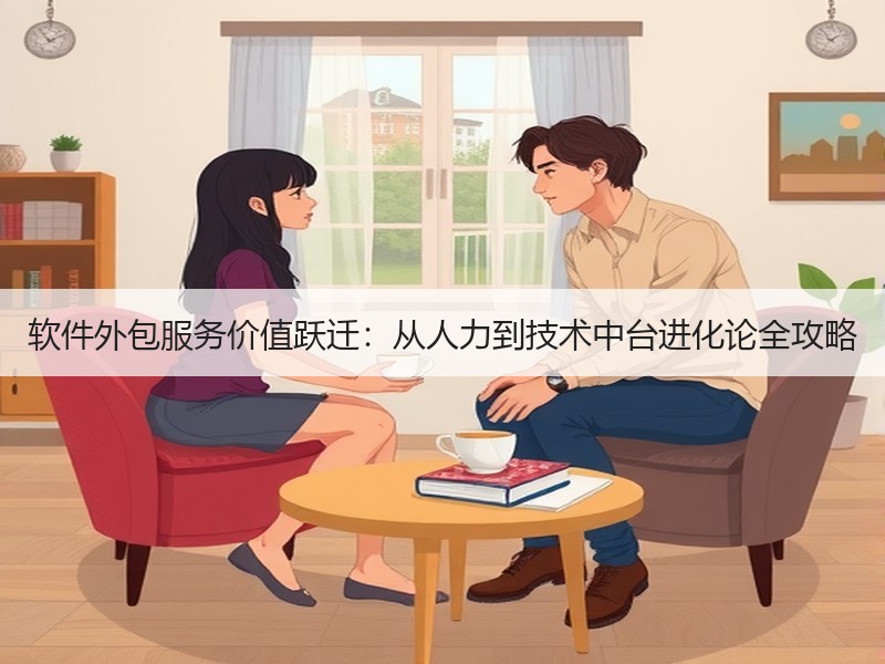 软件外包服务价值跃迁：从人力到技术中台进化论全攻略