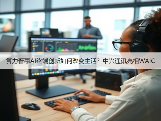 算力普惠AI终端创新如何改变生活?中兴通讯亮相WAIC(图3) 算力普惠AI终端创新如何改变生活?中兴通讯亮相WAIC(图3)