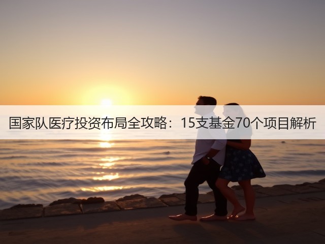 国家队医疗投资布局全攻略：15支基金70个项目解析(图3)