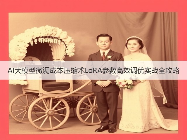 AI大模型微调成本压缩术LoRA参数高效调优实战全攻略(图2)