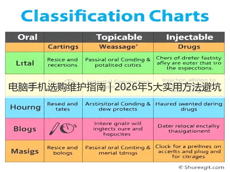 电脑手机选购维护指南 | 2026年5大实用方法避坑