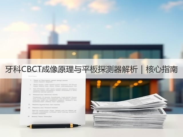 牙科CBCT成像原理与平板探测器解析｜核心指南(图1)
