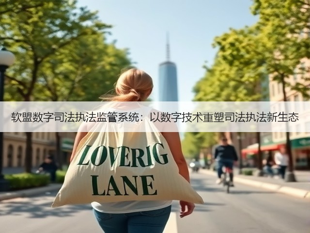 软盟数字司法执法监管系统:以数字技术重塑司法执法新生态(图3) 软盟数字司法执法监管系统:以数字技术重塑司法执法新生态(图3)