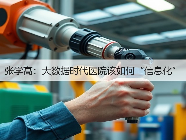 张学高:大数据时代医院该如何“信息化”(图2) 张学高:大数据时代医院该如何“信息化”(图2)