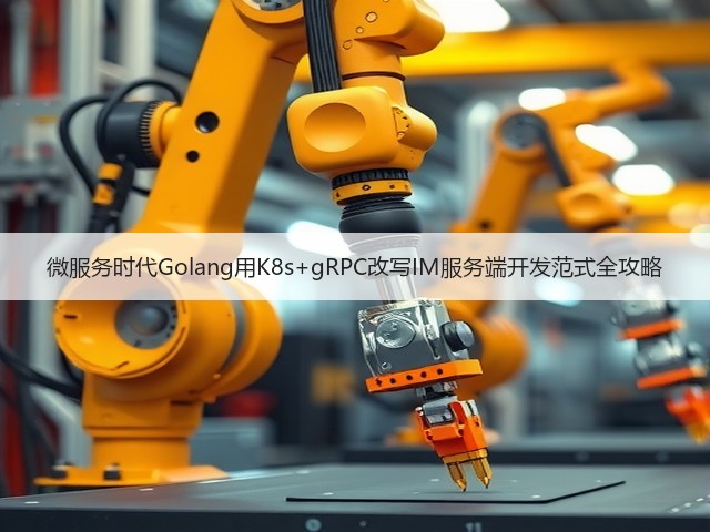 微服务时代Golang用K8s+gRPC改写IM服务端开发范式全攻略(图1)
