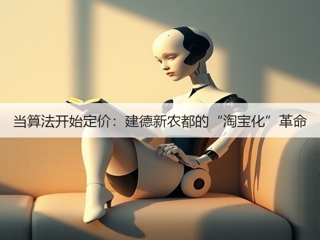 当算法开始定价：建德新农都的“淘宝化”革命(图2)