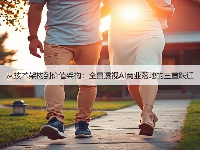 从技术架构到价值架构：全景透视AI商业落地的三重跃迁(图2)