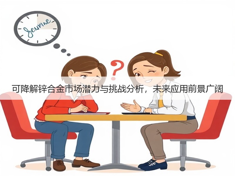 可降解锌合金市场潜力与挑战分析，未来应用前景广阔