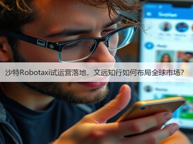沙特Robotaxi试运营落地,文远知行如何布局全球市场?(图1) 沙特Robotaxi试运营落地,文远知行如何布局全球市场?(图1)