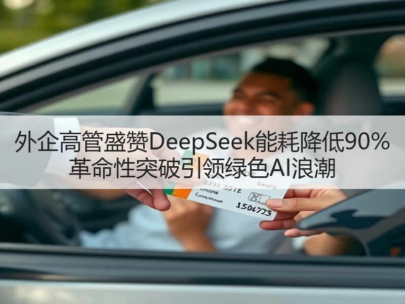 外企高管盛赞DeepSeek能耗降低90% 革命性突破引领绿
