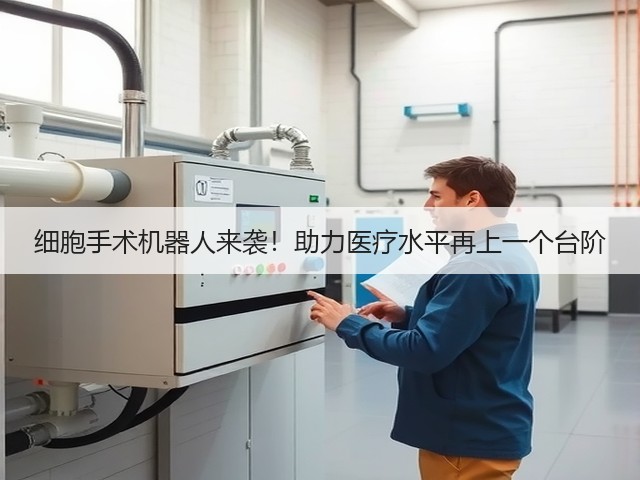 细胞手术机器人来袭！助力医疗水平再上一个台阶(图3)
