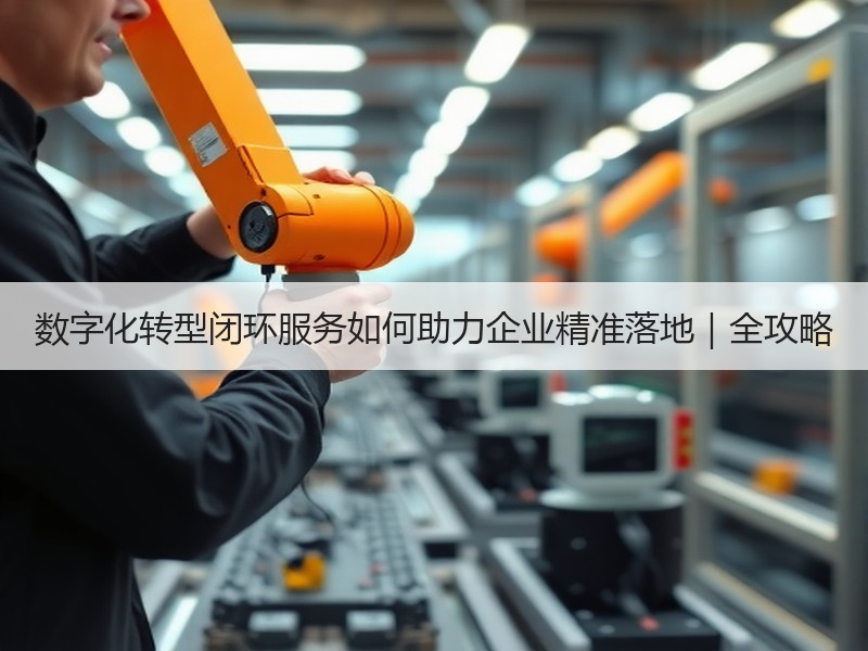数字化转型闭环服务如何助力企业精准落地｜全攻略