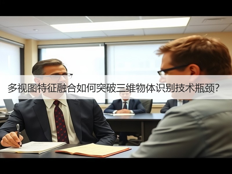 多视图特征融合如何突破三维物体识别技术瓶颈？