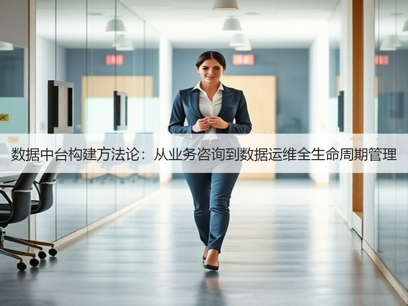 数据中台构建方法论：从业务咨询到数据运维全生命周期管理