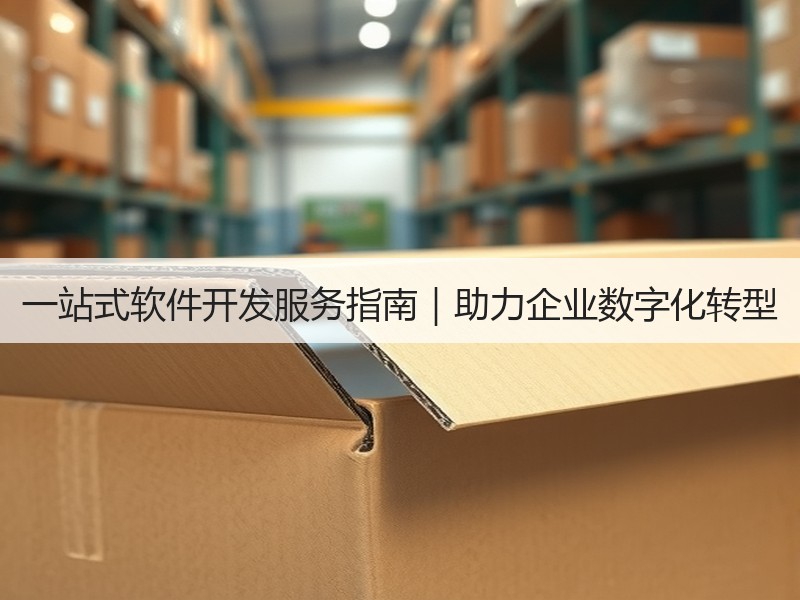 一站式软件开发服务指南｜助力企业数字化转型