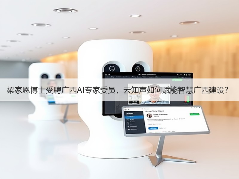 梁家恩博士受聘广西AI专家委员，云知声如何赋能智慧广西建设？