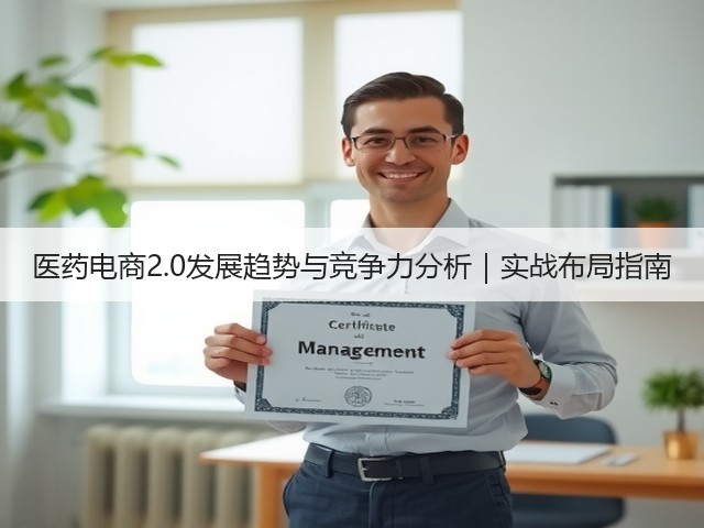 医药电商2.0发展趋势与竞争力分析｜实战布局指南(图1)