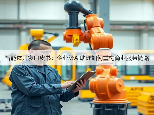 智能体开发白皮书:企业级AI助理如何重构商业服务链路(图1) 智能体开发白皮书:企业级AI助理如何重构商业服务链路(图1)