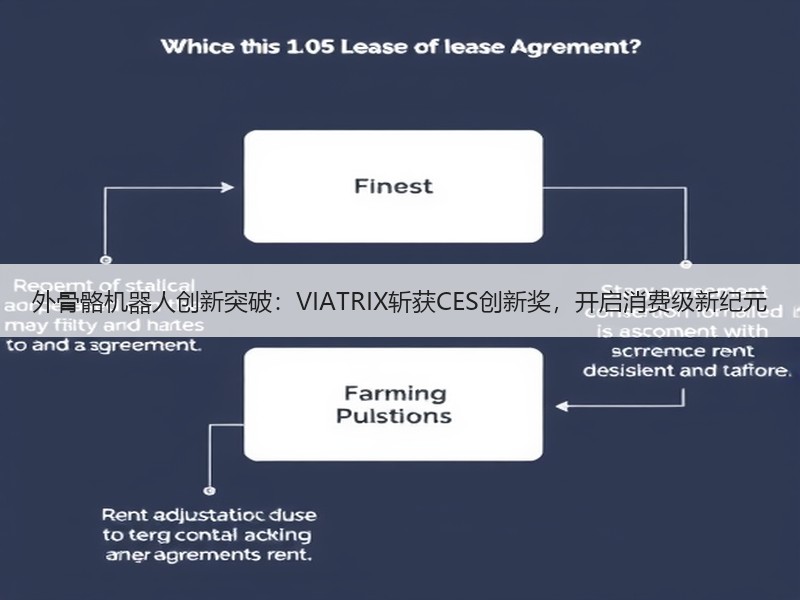 外骨骼机器人创新突破：VIATRIX斩获CES创新奖，开启消