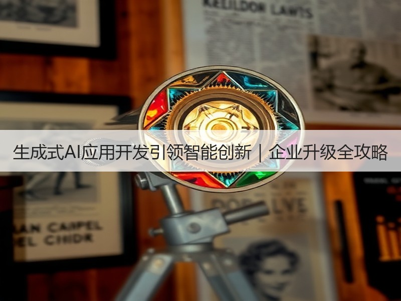 生成式AI应用开发引领智能创新｜企业升级全攻略