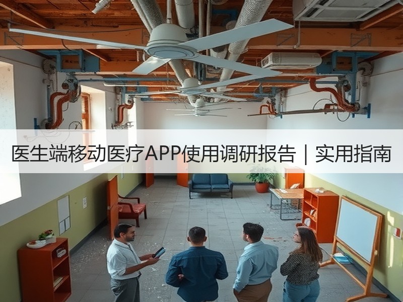 医生端移动医疗APP使用调研报告｜实用指南