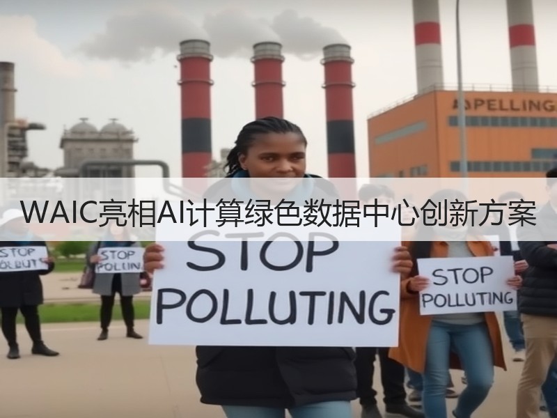 WAIC亮相AI计算绿色数据中心创新方案