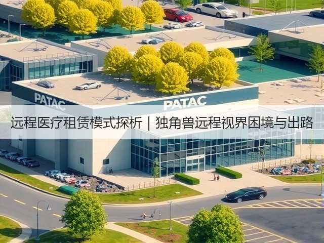 远程医疗租赁模式探析｜独角兽远程视界困境与出路(图3)
