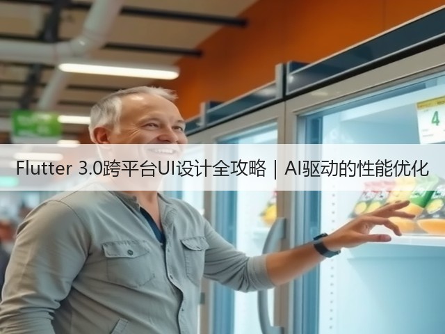 Flutter 3.0跨平台UI设计全攻略｜AI驱动的性能优化(图1)