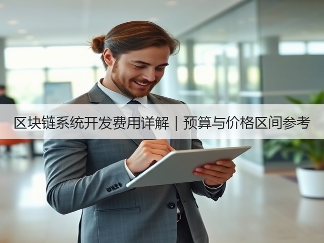 区块链系统开发费用详解｜预算与价格区间参考(图1)