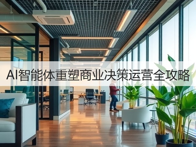 AI智能体重塑商业决策运营全攻略(图2) AI智能体重塑商业决策运营全攻略(图2)