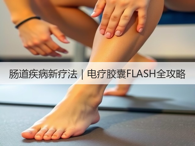 肠道疾病新疗法｜电疗胶囊FLASH全攻略(图1)