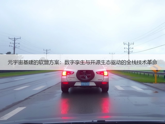 元宇宙基建的软盟方案：数字孪生与开源生态驱动的全栈技术革命(图2)