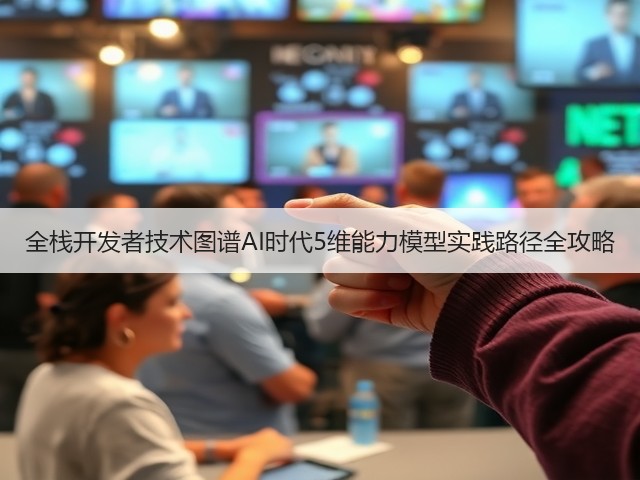 全栈开发者技术图谱AI时代5维能力模型实践路径全攻略(图2) 全栈开发者技术图谱AI时代5维能力模型实践路径全攻略(图2)