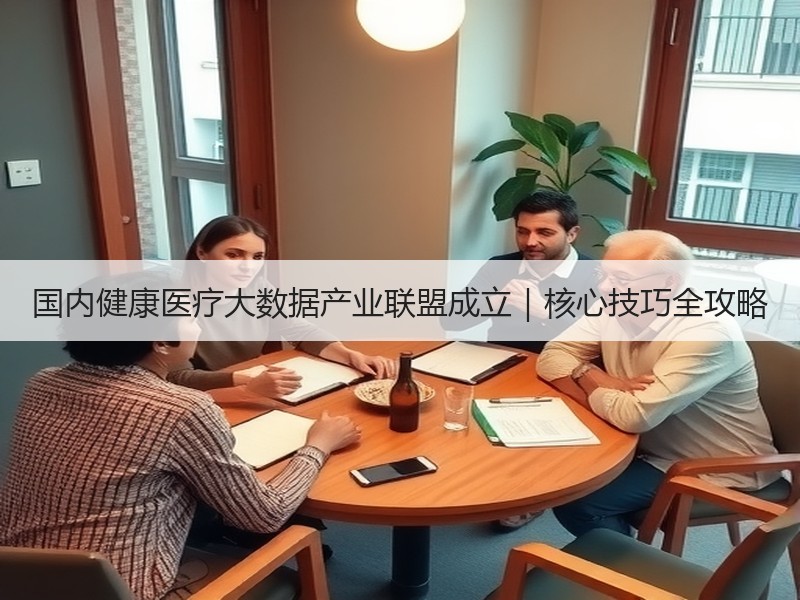 国内健康医疗大数据产业联盟成立｜核心技巧全攻略