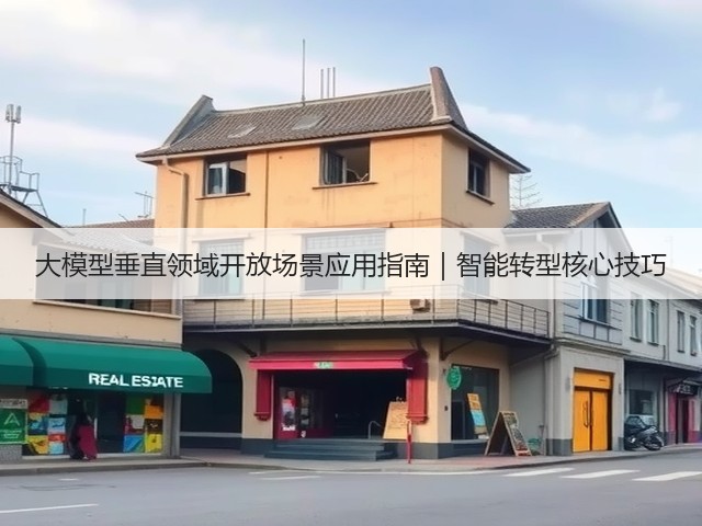 大模型垂直领域开放场景应用指南|智能转型核心技巧(图3) 大模型垂直领域开放场景应用指南|智能转型核心技巧(图3)