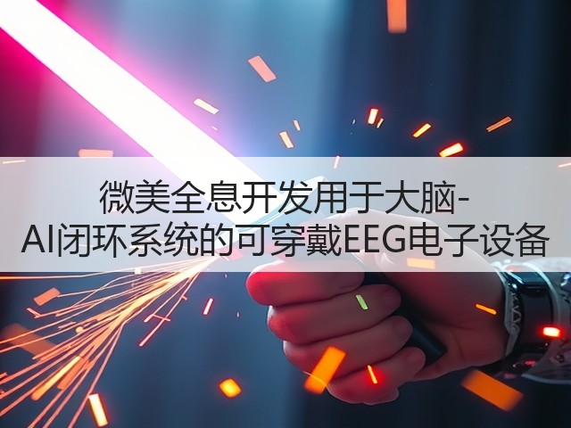 微美全息开发用于大脑-AI闭环系统的可穿戴EEG电子设备(图1) 微美全息开发用于大脑-AI闭环系统的可穿戴EEG电子设备(图1)