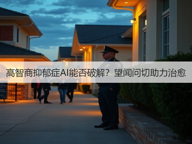 高智商抑郁症AI能否破解？望闻问切助力治愈(图1)