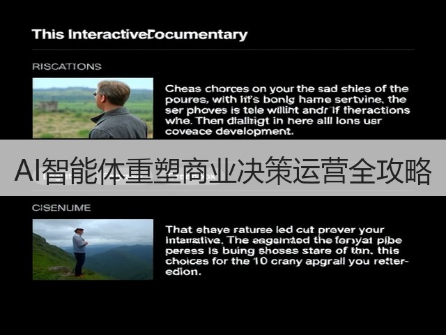 AI智能体重塑商业决策运营全攻略(图1) AI智能体重塑商业决策运营全攻略(图1)