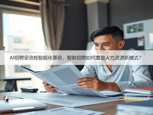 AI招聘全流程智能化革命，智联招聘如何重塑人力资源新模式？(图2)