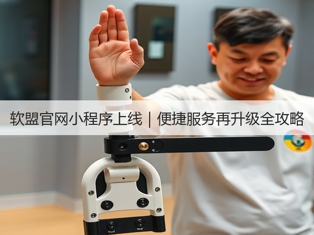 软盟官网小程序上线｜便捷服务再升级全攻略(图1)