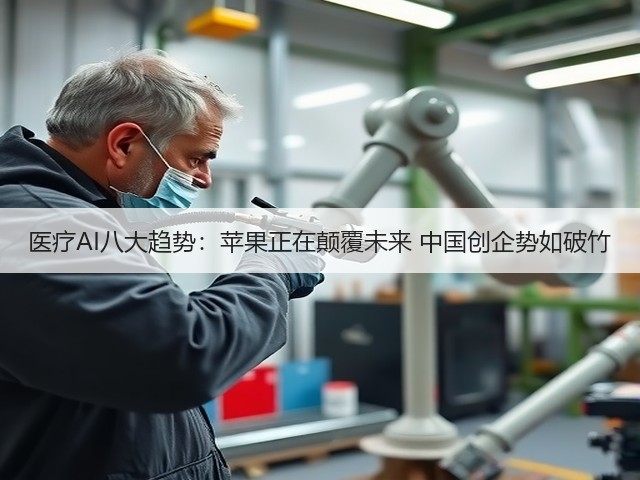 医疗AI八大趋势:苹果正在颠覆未来 中国创企势如破竹(图1) 医疗AI八大趋势:苹果正在颠覆未来 中国创企势如破竹(图1)