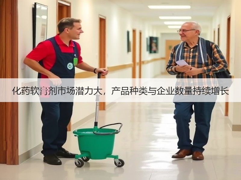 化药软膏剂市场潜力大，产品种类与企业数量持续增长