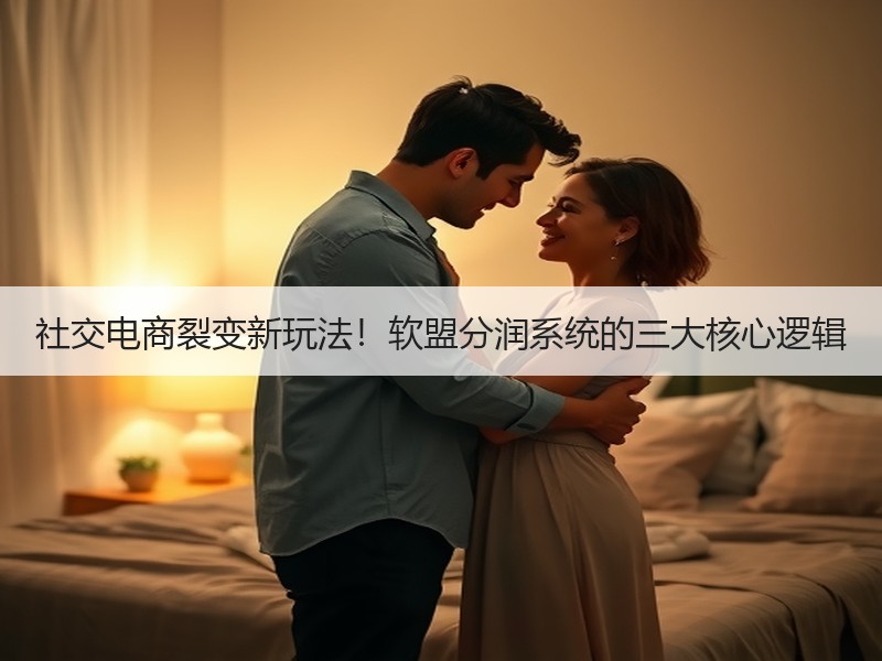 社交电商裂变新玩法！软盟分润系统的三大核心逻辑