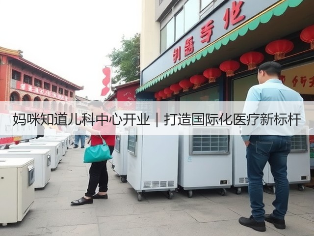 妈咪知道儿科中心开业｜打造国际化医疗新标杆(图2)